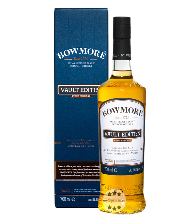 Bowmore Vault Edition Atlantic Sea Salt Islay Whisky (51,5 % Vol., 0,7 Liter) von Bowmore