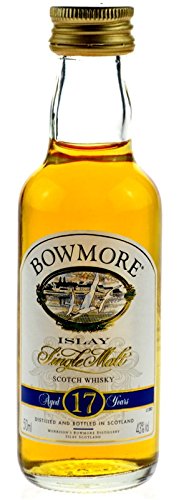 Rarität: Bowmore Whisky 17 Jahre 0,05l Miniatur ohne Geschenkdose von Bowmore