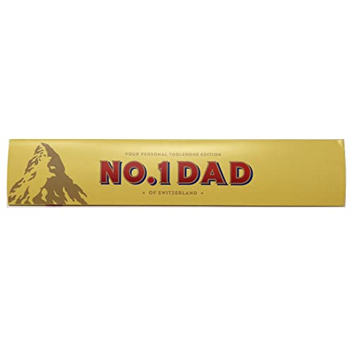 Personalisierte Tobleron-Riegel, Milchschokolade mit Honigmandeln, Nougat, 100-360 g, 360 g von Boxed Treatz