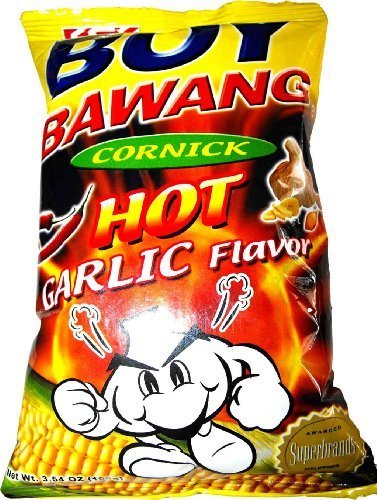 3-packs Boy Bawang, Cornick, Hot Garlic Flavor 100g Ea by Boy Bawang von Boy Bawang