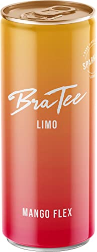BraTee Limo Mango Flex (24 x 0,25 l) EINWEG von BraTee