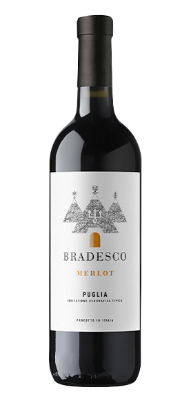 Merlot Puglia IGT 2022 von Bradesco