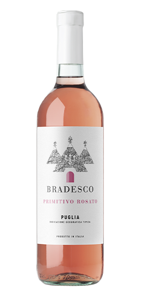 Primitivo Rosato Puglia IGT 2023 von Bradesco