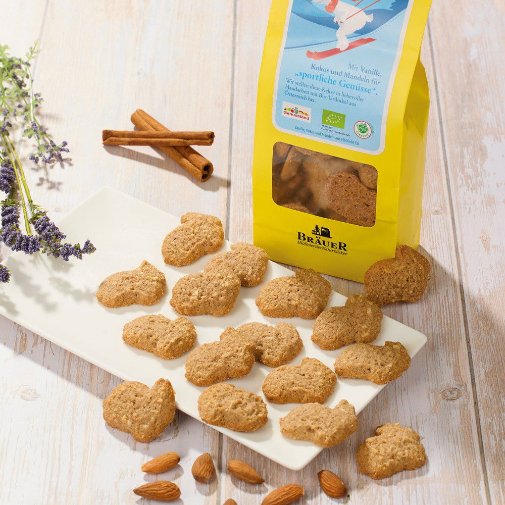 Dinkelgebäck "Schnee-Haserl" Bio Dinkelgebäck "Schnee-Haserl" Bio von Bräuer Mühlviertler Naturbäcker