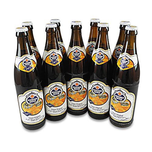Schneider Weisse - Hefe-Weizenbier (TAP 7/9 Flaschen à 0,5 l / 5,4% vol.) von Bräuhaus G. Schneider & Sohn