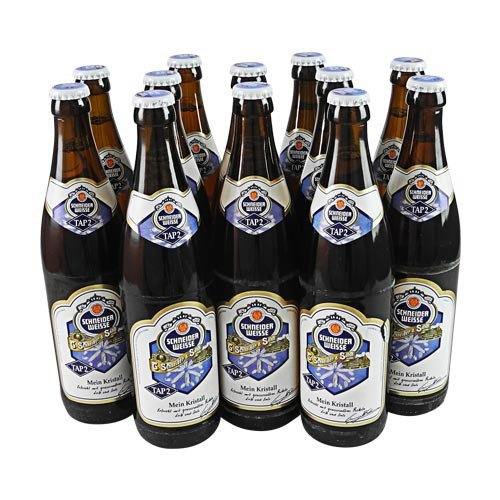 Schneider Weisse - Mein Kristall (TAP 2/12 Flaschen à 0,5 l / 5,3% vol.) von Bräuhaus G. Schneider & Sohn