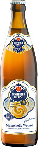 Schneider Weisse - Meine blonde Weisse (TAP 1/20 Flaschen à 0,5 l / 5,2% vol.) von Bräuhaus G. Schneider & Sohn