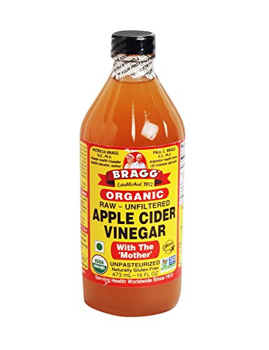 Bragg Organic Apple Cider Vinegar with the mother - Bio Apfelessig mit Essigmutter, roh und ungefiltert, 473 ml von Bragg