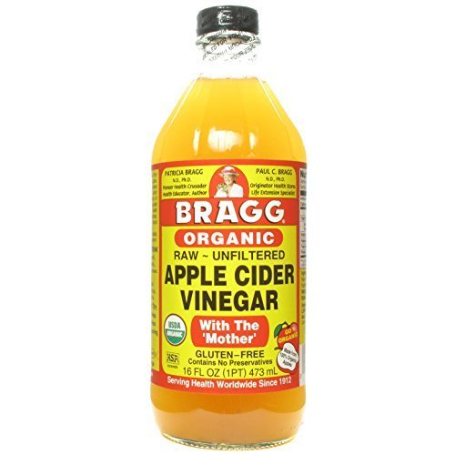 Bragg Organic Raw Unfiltered Apple Cider Vinegar, 16 Ounce -- 6 per case. by Bragg von Bragg