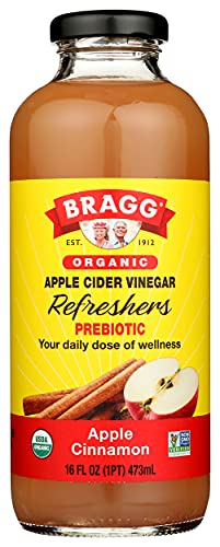 Braggs Organic Apple Cider Vinegar Drink Apple - Cinnamon 16 FL OZ (473ml) von Bragg