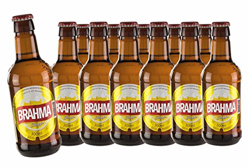 Brahma Bier 12 x 300 ml Flaschen Sparpaket aus Brasilien von Brahma