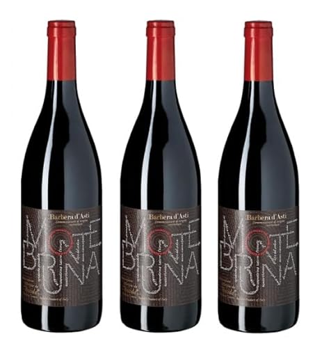 3x 0,75l - 2021er - Braida - Montebruna - Barbera d'Asti D.O.C.G. - Piemonte - Italien - Rotwein trocken von Braida