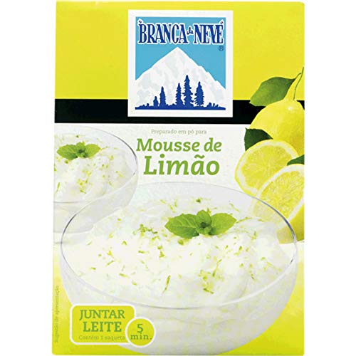Branca de Neve Vorbereitet in Pulverpackung Zitronen-Mousse 125 g von Branca de Neve