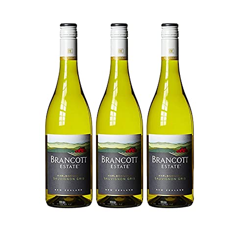 Brancott Estate Sauvignon Gris Weißwein Wein trocken Neuseeland (3 Flaschen) von Brancott Estate
