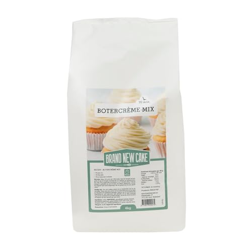 BrandNewCake® Buttercreme Mix 4kg - Perfekte Backmischung für Kuchen und Torten von Brand New Cake