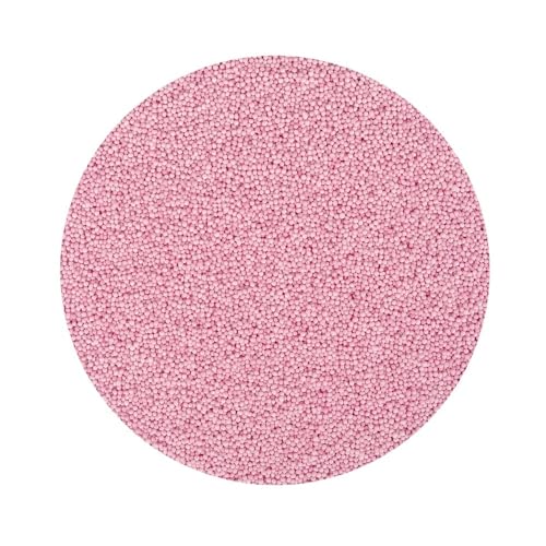 BrandNewCake® Rosa Musketkörner 80g - Streusel - Kuchen Dekoration - Torten Verzierung - Backzubehör von Brand New Cake