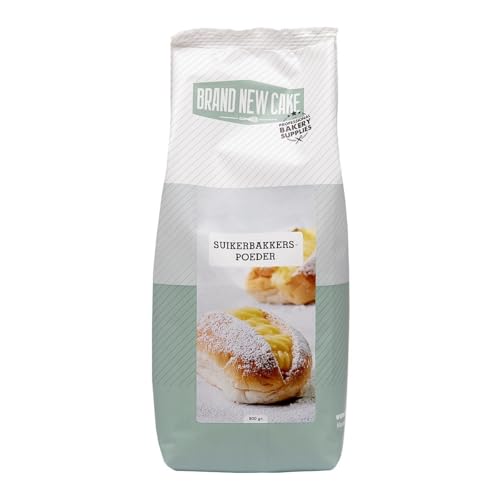 BrandNewCake® Zuckerbäcker-Puderzucker 800g - Feiner Puderzucker für Kuchen- und Torten-Dekoration von Brand New Cake