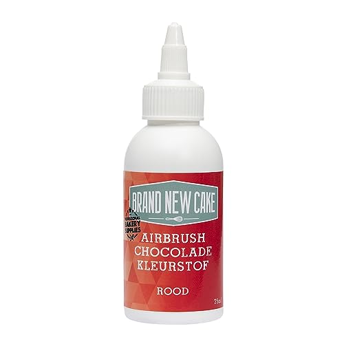 BrandNewCake® Airbrush Lebensmittelfarbe Rot 75ml - Essbare Farbe für Schokolade - Perfekt für Tortendekorationen BrandNewCake® Airbrush Lebensmittelfarbe Rot 75ml - Essbare Farbe für Schokolade - Perfekt für Tortendekorationen von Brand New Cake