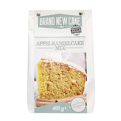 BrandNewCake Apfel-Zimt-Kuchenmischung 400g. Glutenfrei von Brand New Cake