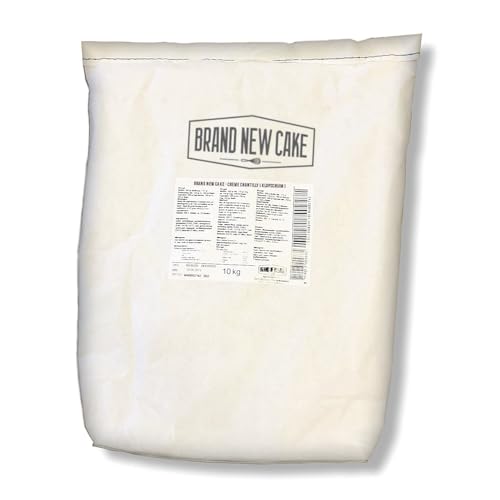 BrandNewCake® Crème Chantilly Mix 10kg - Perfekte Alternative zu Buttercreme - Ideal für Tortenfüllung und Dekoration von Brand New Cake