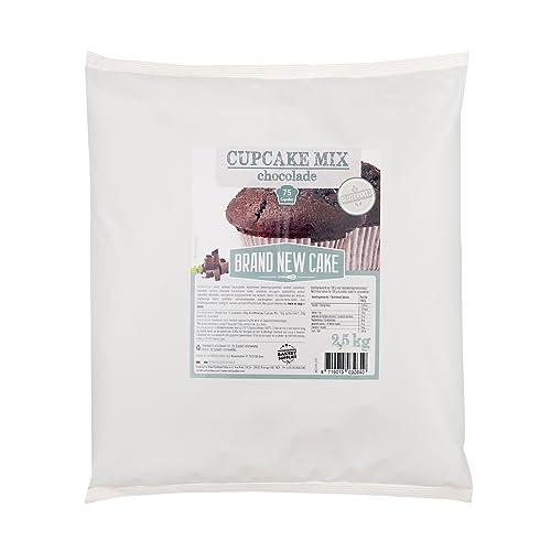 BrandNewCake Cupcake-Mischung Schokolade 2,5kg. Glutenfrei von Brand New Cake