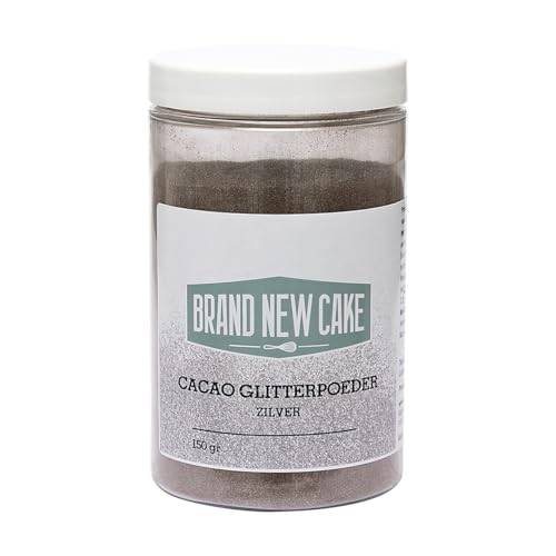BrandNewCake Kakao-Glitter-Pulver Silber 150g BrandNewCake Kakao-Glitter-Pulver Silber 150g von Brand New Cake