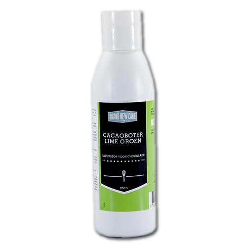 BrandNewCake® Lebensmittelfarbe Kakaobutter Limettengrün 100ml - Essbare Schokoladenfarbe für Backen und Dekorieren BrandNewCake® Lebensmittelfarbe Kakaobutter Limettengrün 100ml - Essbare Schokoladenfarbe für Backen und Dekorieren von Brand New Cake