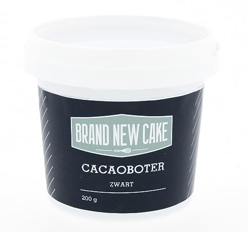 BrandNewCake Kakaobutter gefärbt Schwarz 200g von Brand New Cake