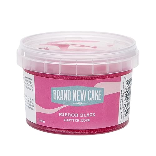 BrandNewCake Mirror Glaze Glitter Pink 300g von Brand New Cake