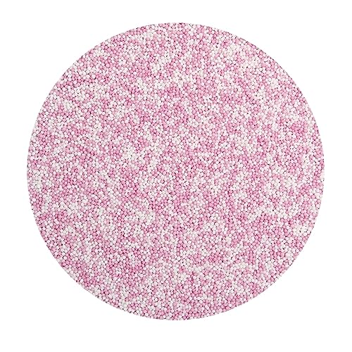 BrandNewCake® Rosa-Weiße Zuckerstreusel 750g - Perfekte Tortendekoration und Garnierung von Brand New Cake