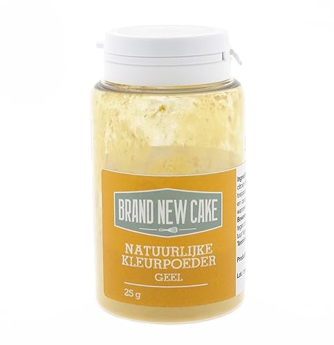 BrandNewCake Naturfarbenpulver Gelb 25g (Fettmasse) von Brand New Cake