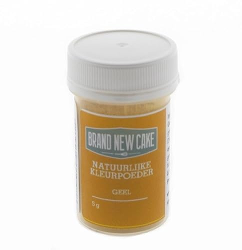BrandNewCake® Natürlicher Gelber Farbpulver 5g - Essbare Lebensmittelfarbe - Perfekt zum Backen BrandNewCake® Natürlicher Gelber Farbpulver 5g - Essbare Lebensmittelfarbe - Perfekt zum Backen von Brand New Cake