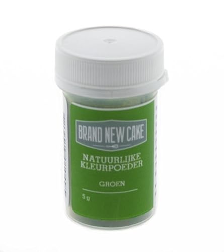 BrandNewCake® Natürliches Grünes Farbpulver 5g - Essbare Lebensmittelfarbe für Backen und Dekorieren BrandNewCake® Natürliches Grünes Farbpulver 5g - Essbare Lebensmittelfarbe für Backen und Dekorieren von Brand New Cake