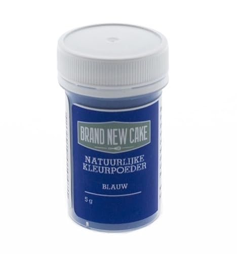 BrandNewCake® Natürliche Blaue Lebensmittelfarbe 5g - Essbares Farbpulver für Backen und Dekorieren BrandNewCake® Natürliche Blaue Lebensmittelfarbe 5g - Essbares Farbpulver für Backen und Dekorieren von Brand New Cake