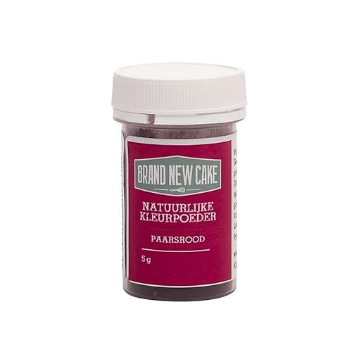 BrandNewCake® Natürliche Lebensmittelfarbe Pulver Lila/Rot 5g - Essbare Farbstoffe für Backen und Dekorieren von Brand New Cake