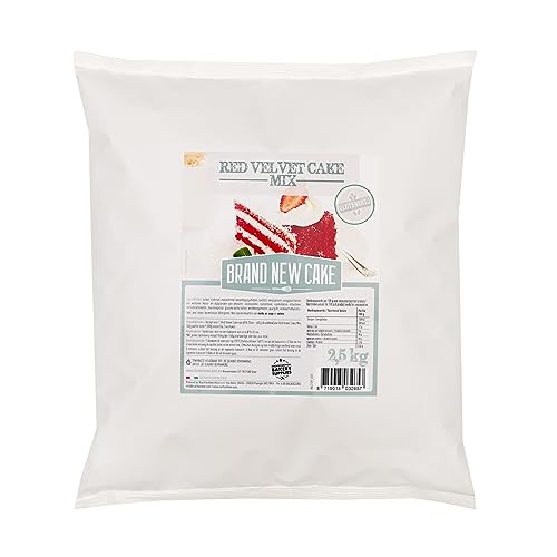 BrandNewCake® Red Velvet Kuchen-Mix 2,5kg - Glutenfreie Backmischung für saftige Torten BrandNewCake® Red Velvet Kuchen-Mix 2,5kg - Glutenfreie Backmischung für saftige Torten von Brand New Cake