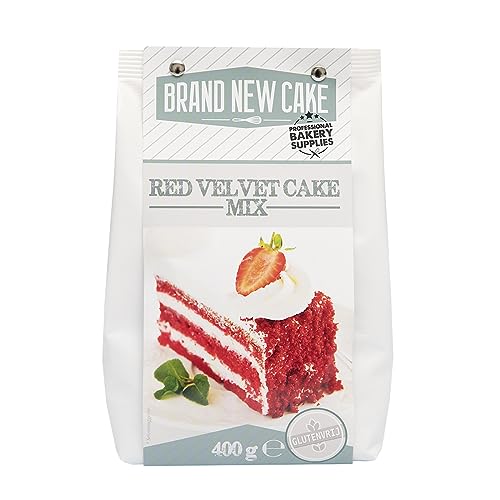BrandNewCake Rot-Samt-Kuchen-Mischung 400g. Glutenfrei von Brand New Cake