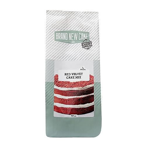 BrandNewCake Rot-Samt-Kuchen-Mischung 500g von Brand New Cake