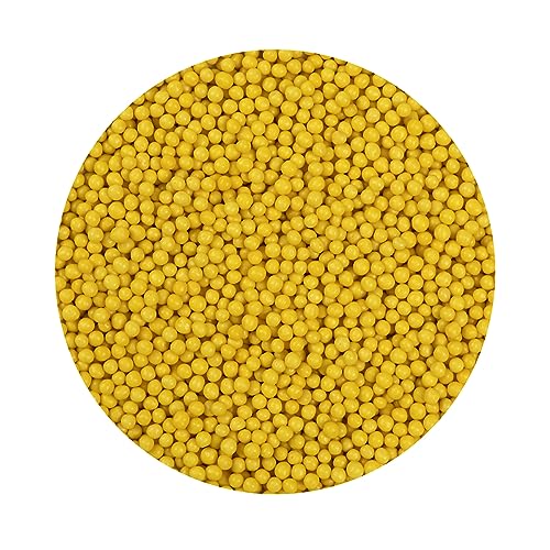 BrandNewCake® Schokoladen Crispy Perlen - Gelb 600g - Knusprige Perlen - Torten Dekoration und Verzierung BrandNewCake® Schokoladen Crispy Perlen - Gelb 600g - Knusprige Perlen - Torten Dekoration und Verzierung von Brand New Cake