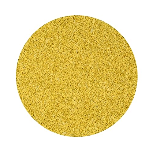 BrandNewCake® Gelbe Schokoladenstreusel 200g - Streudose - Perfekt für Kuchen- und Torten-Dekoration BrandNewCake® Gelbe Schokoladenstreusel 200g - Streudose - Perfekt für Kuchen- und Torten-Dekoration von Brand New Cake