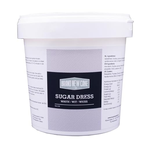 BrandNewCake Sugar Dress Pasta Weiß 500gr. von Brand New Cake