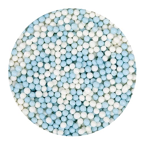 BrandNewCake Soft Pearls Blau/Weiß 60gr. von Brand New Cake