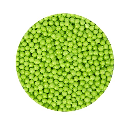 BrandNewCake® Weiche Grüne Perlen 500g - Streusel - Kuchendekoration - Perfekt für Kuchen und Desserts BrandNewCake® Weiche Grüne Perlen 500g - Streusel - Kuchendekoration - Perfekt für Kuchen und Desserts von Brand New Cake