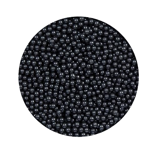 BrandNewCake® Schwarze Zuckerperlen Ø 4mm 80g - Essbare Kuchendekoration - Streudekor für Torten und Gebäck BrandNewCake® Schwarze Zuckerperlen Ø 4mm 80g - Essbare Kuchendekoration - Streudekor für Torten und Gebäck von Brand New Cake