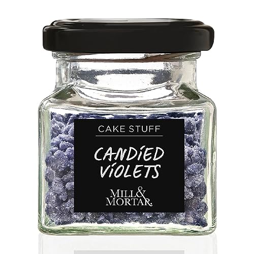 Mill & Mortar Veilchen, essbare kandierte Fragmente, 40 g Mill & Mortar Veilchen, essbare kandierte Fragmente, 40 g von Brand New Cake