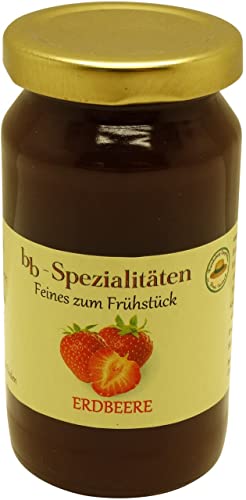 Brandenburg-Spezialitäten Frank Freiberg - Fercher Fruchtaufstrich Erdbeere nach Art eines Gelees - 230 g von Brandenburg-Spezialitäten Frank Freiberg