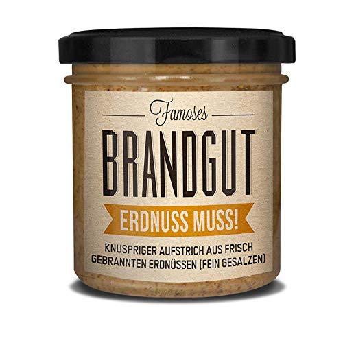 Brandgut Erdnuss Muss! veganer Brotaufstrich aus gebrannten Erdnüssen Brandgut Erdnuss Muss! veganer Brotaufstrich aus gebrannten Erdnüssen von Brandgut