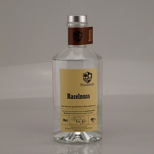Brandstatt Haselnussgeist Reiner Fruchtschnaps. Brandstatt Haselnussgeist Reiner Fruchtschnaps. von Brandstatt - Reiner Schnaps aus bester Frucht