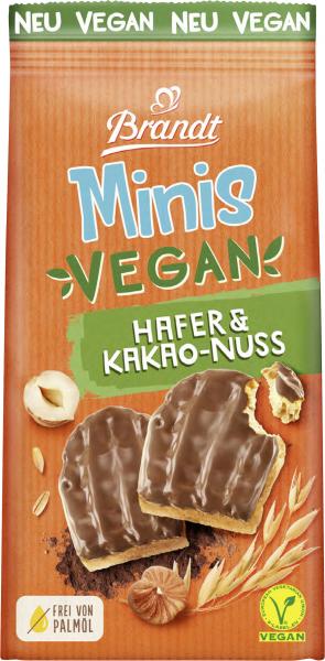 Brandt Minis Vegan Hafer & Kakao-Nuss Brandt Minis Vegan Hafer & Kakao-Nuss von Brandt