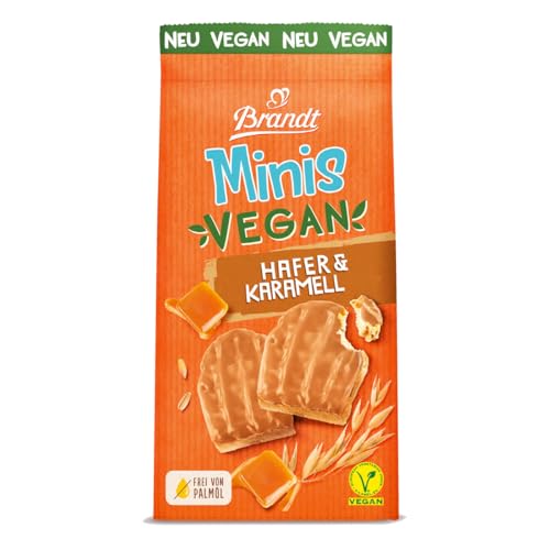 Brandt Minis Vegan Hafer und Karamell Zwieback 85g Brandt Minis Vegan Hafer und Karamell Zwieback 85g von Brandt